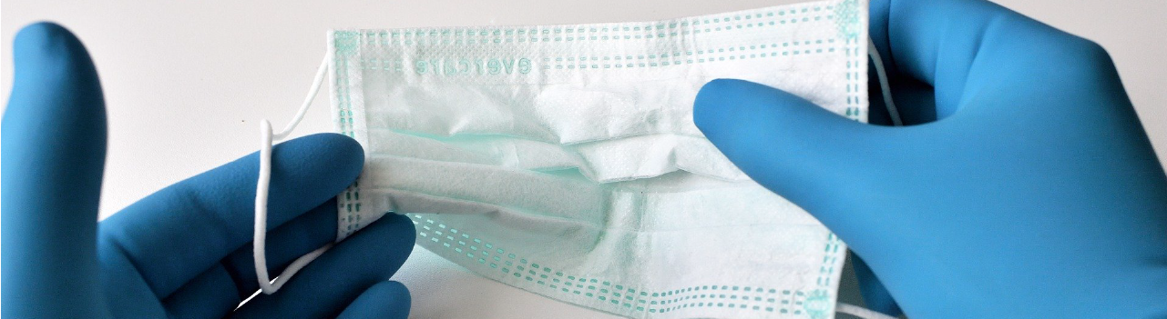 COVID-19 and libraries: gloves & mask