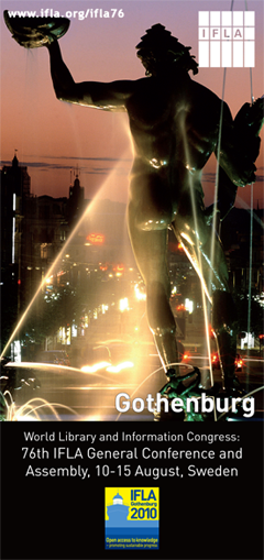 IFLA Gothenburg Conference banner - vertical