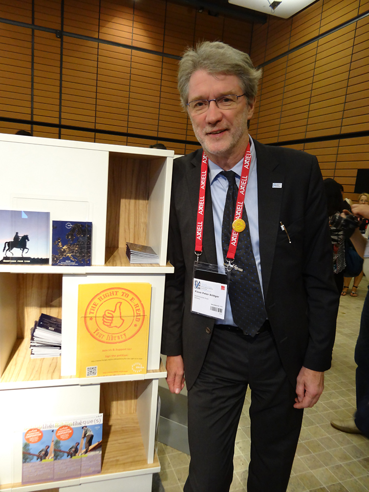 Klaus-Peter Böttger, President of EBLIDA