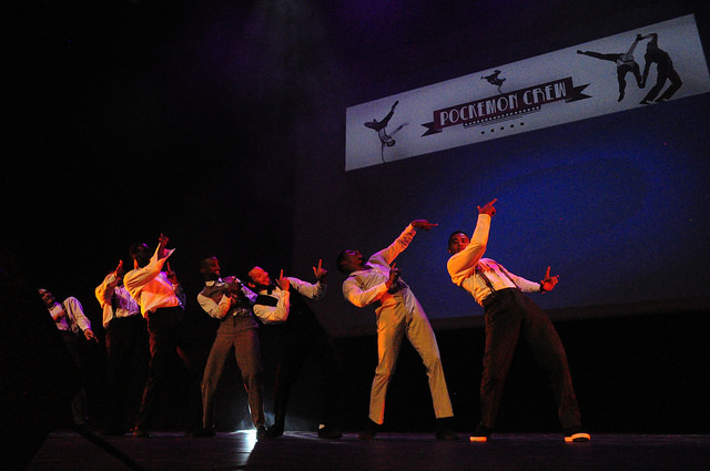 Pockemon Crew performing at the Opening Session