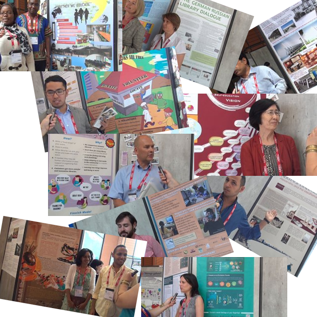 Presenters of IFLA WLIC 2014 posters