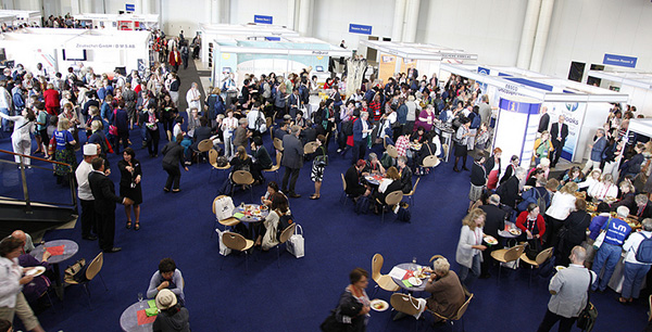 Exhibit Hall at WLIC 2012 in Helsinki