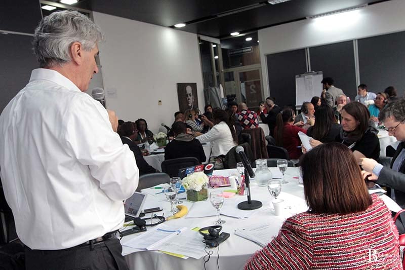 IFLA Secretary General Gerald Leitner (left) and President Glòria Pérez-Salmerón (right)