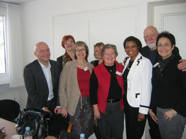 Ellen Tise and representatives