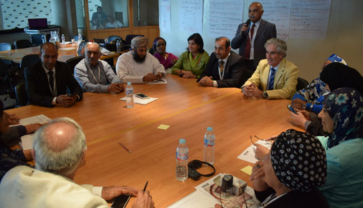 Participants at the workshop signed a manifesto establishing stronger cooperation among libraries in the MENA region