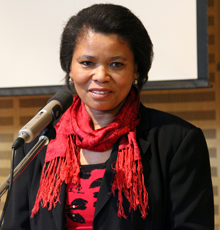 Ellen Tise at 100th Anniversary of the Finnish Library Association in Tampere, Finland