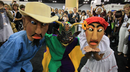 Exhibition opening, WLIC 2011, Puerto Rico