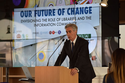 IFLA Secretary General Gerald Leitner