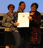 Ujala Satgoor and Segametsi Molawa, Co-Chairs of the IFLA Cape Town National Committee