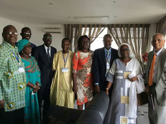 Participants at the Dakar Workshop