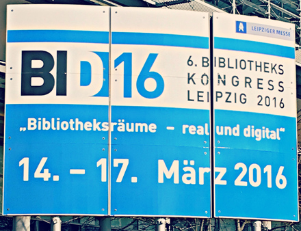 6th annual German Library congress (Bibliothekskongress)