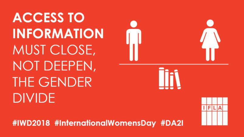 Graphic for International Women's Day 2018