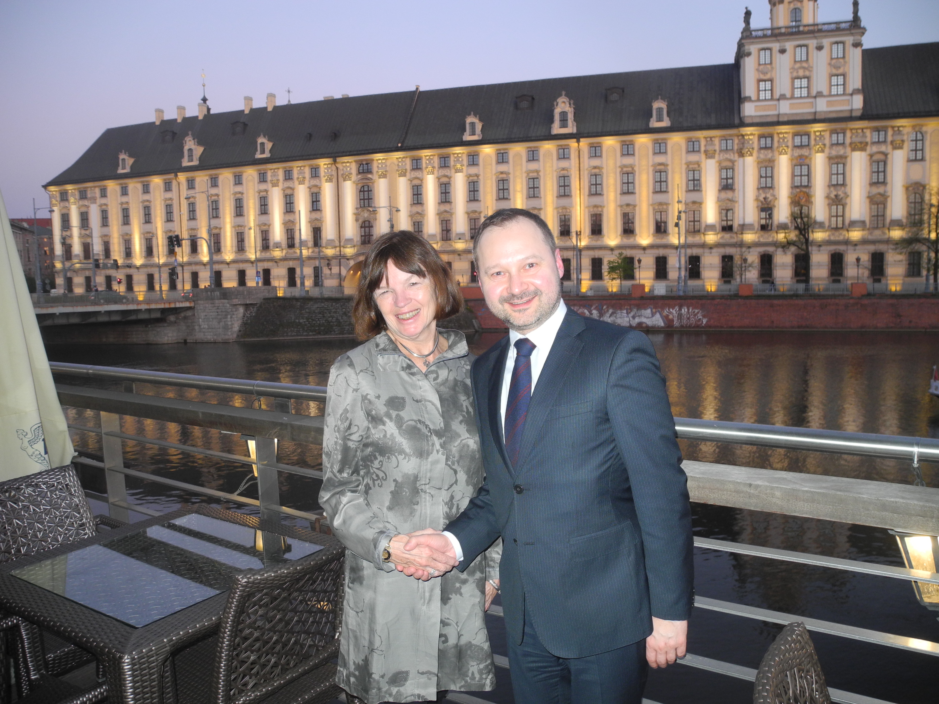 Donna Scheeder and Tomasz Makowski