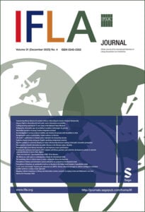 Journal cover: IFLA Journal Volume 51, No. 4 (December 2025)