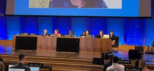 IFLA on stage at the Conference of Parties