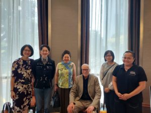 NLB hospitality 300x225 IFLA participants at the Asia-Pacific regional Internet Governance Forum 2022 with colleagues from the National Library Board, Singapore