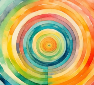 multicolor circular image