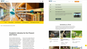 Source: NUS Libraries. (2025, May). Building sustainable libraries at NUS