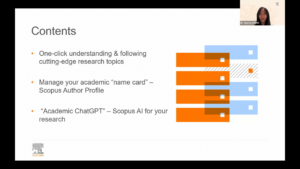 Snippet of Dr. Sophia Zhangs presentation Snippet of Dr. Sophia Zhangs presentation