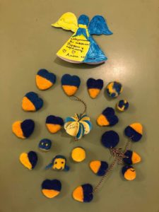 Ukraine 4 Crafts made at library event