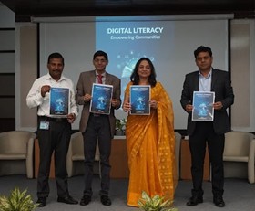 Unveiling of the digital e book at the event Unveiling of the digital e book at the event