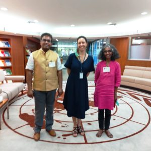 With ESCAP Librarian Carly 300x300