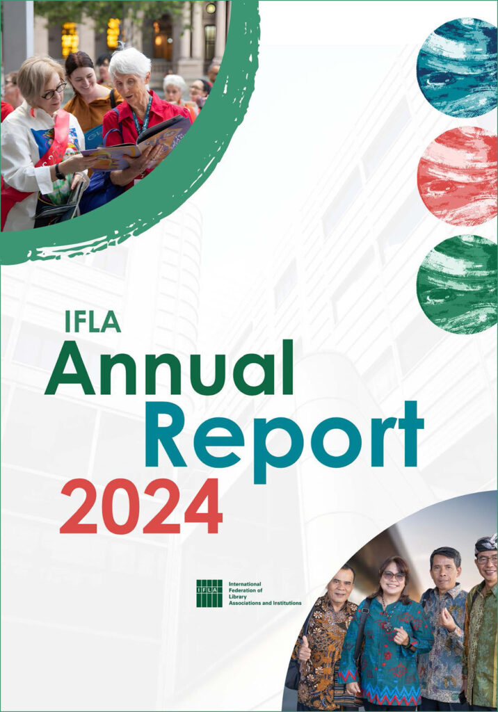IFLA Annual Report 2024 (book cover)