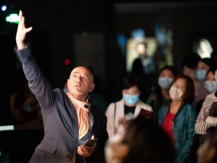 Mr. Alessandro Antonicelli guided exhibition