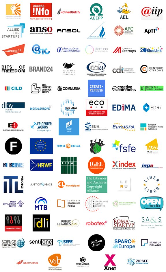 Letter signatories