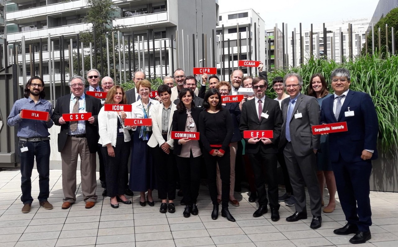 IFLA NGO delegation at SCCR36