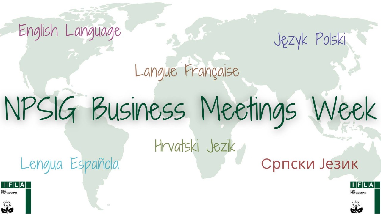 NPSIG online meetings