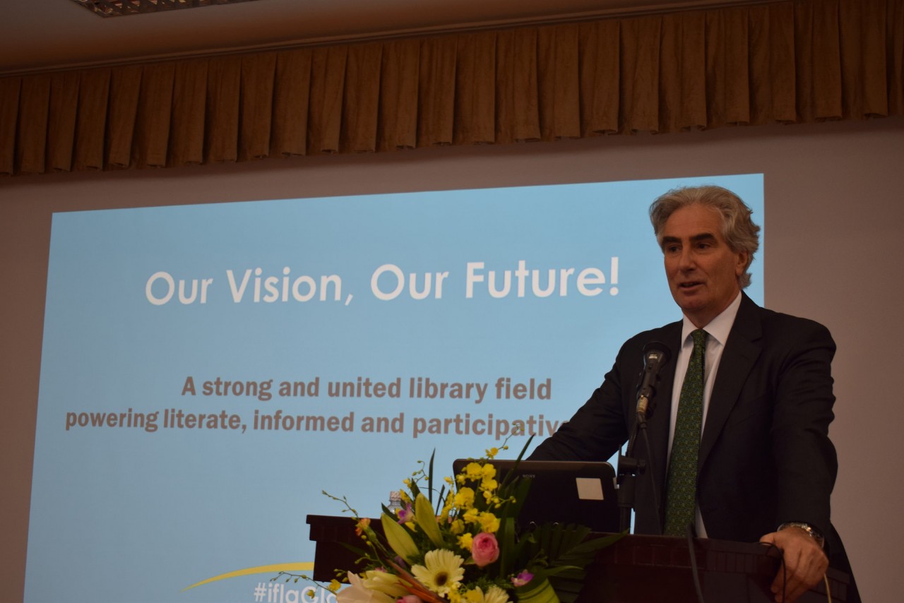 IFLA Secretary General Gerald Leitner