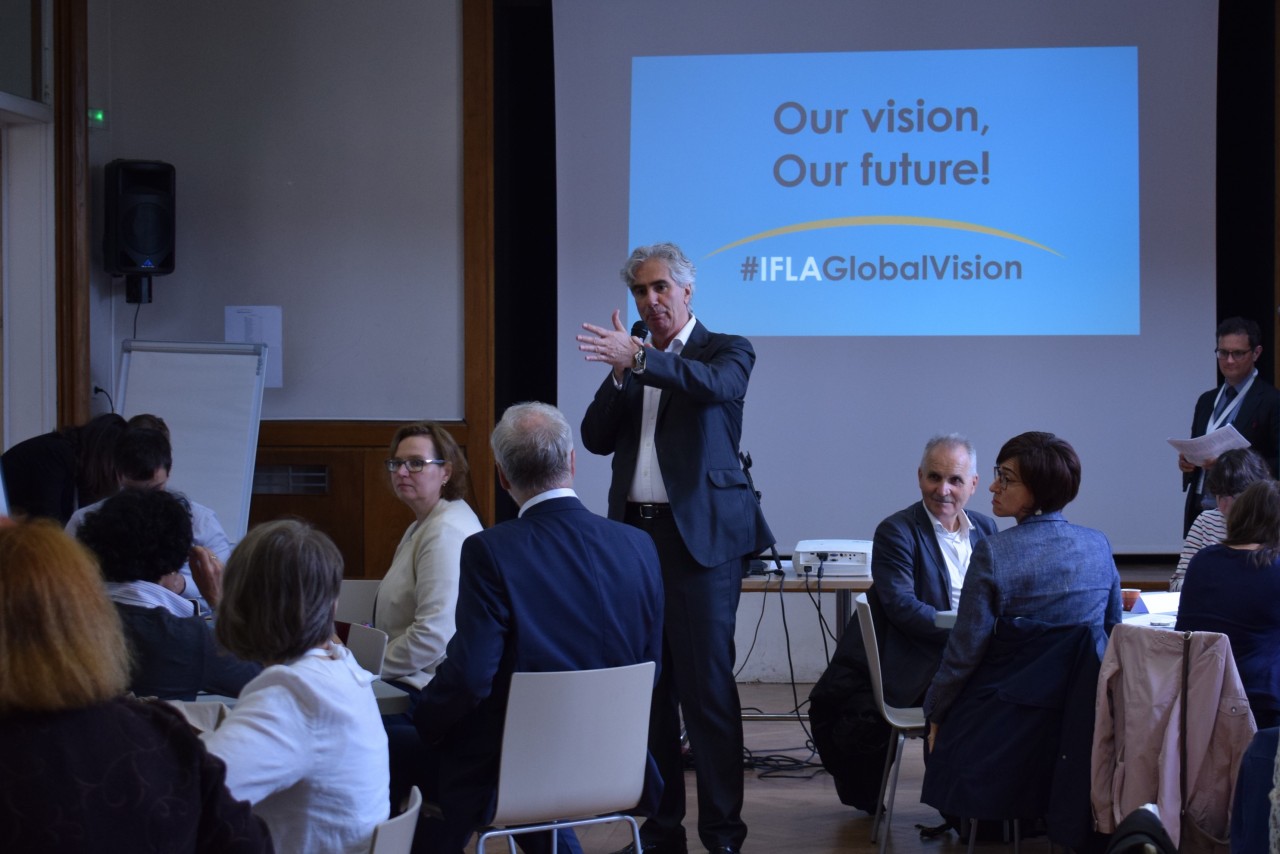 IFLA Secretary General Gerald Leitner