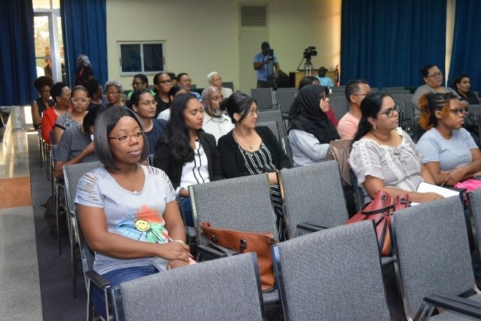 Information meeting about the launch of the Library school Suriname in November 2019
