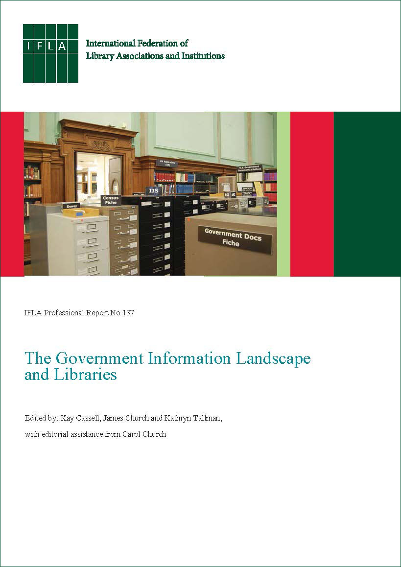 The Government Information Landscape and Libraries