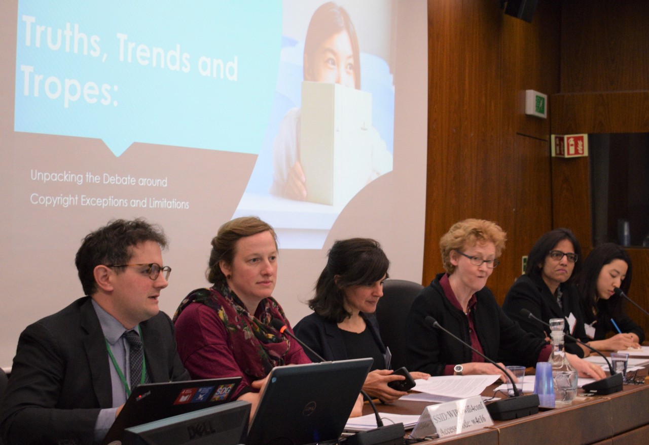 Exceptions and limitations side-event panellists