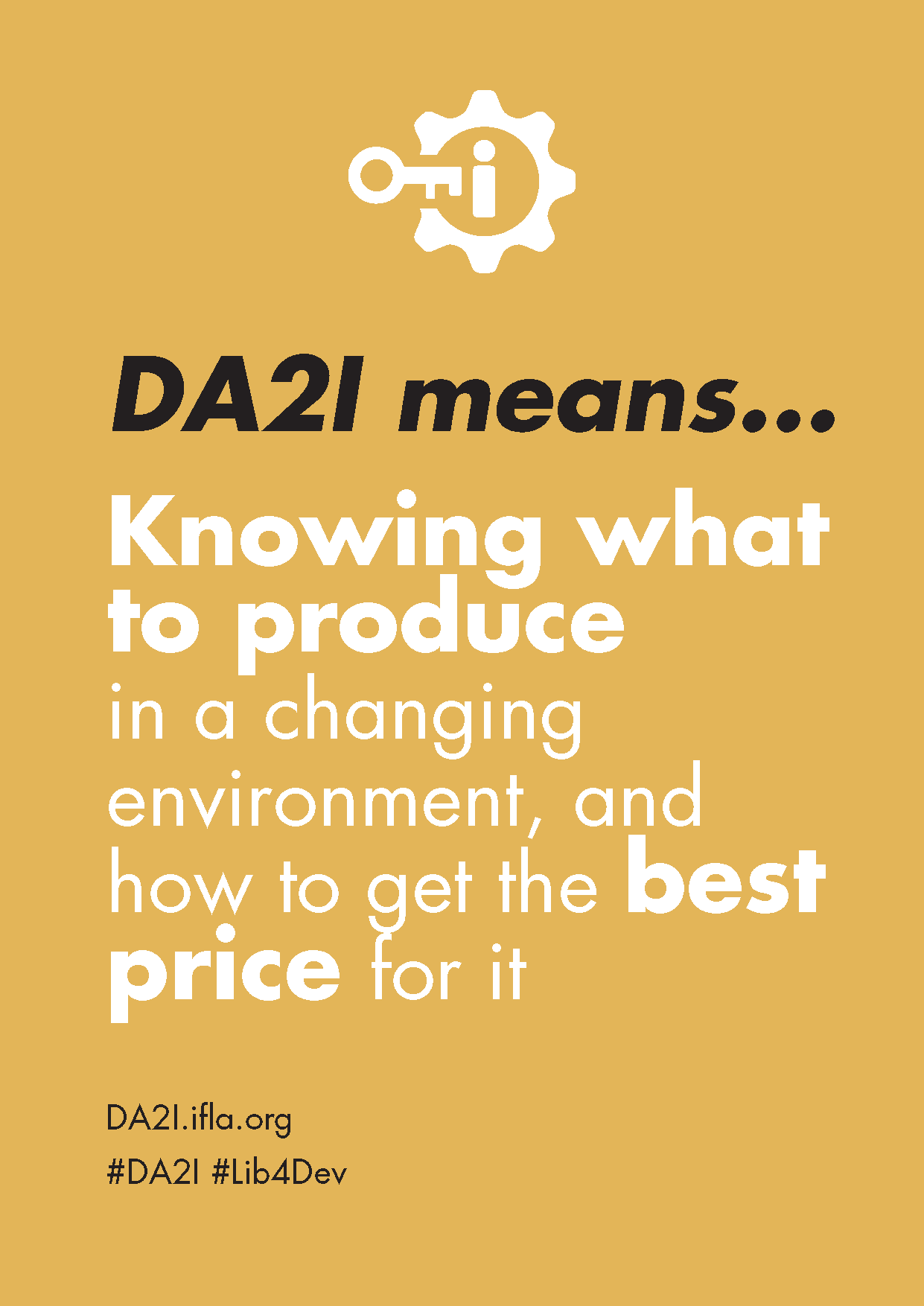 DA2I Postcard: SDG 2 No Hunger