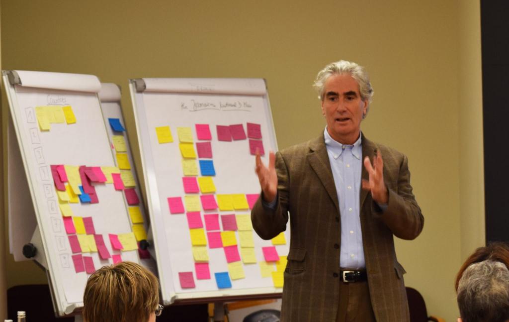 IFLA Secretary General Gerald Leitner opening the IAP Workshop in The Hague