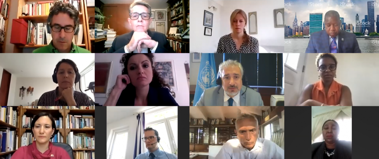 Panellists in the United Nations High Level Political Forum side-event on Culture - an accelerator under-used