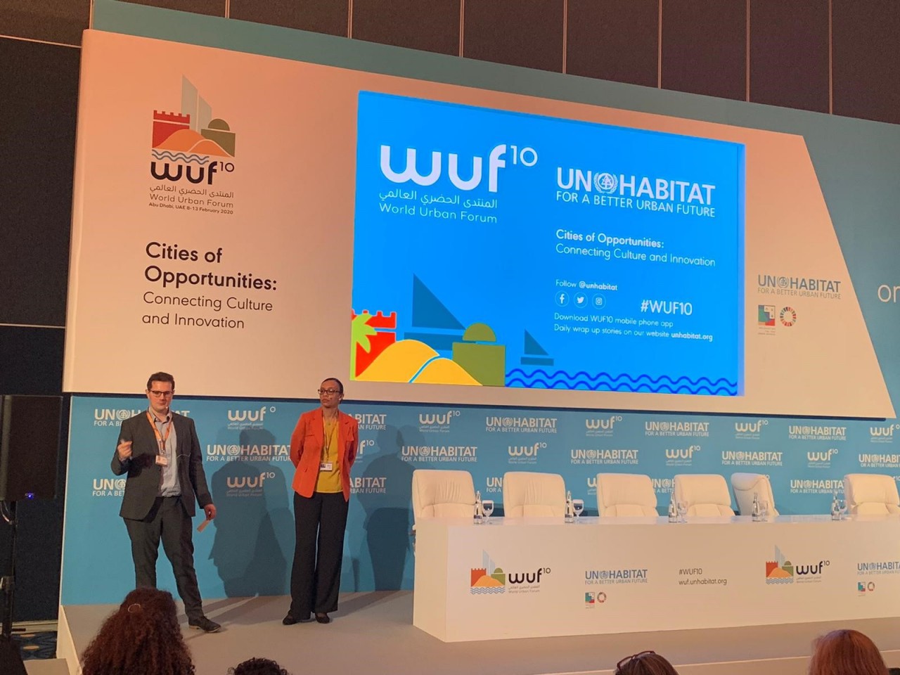 IFLA presenting on the role of information literacy in cities and communities