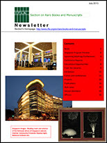 RBMS Newsletter July 2013