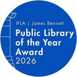 IFLA Public Library of the Year Award 2026 logo