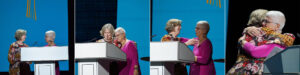 Vicki McDonald, IFLA President 2023-2025 and Leslie Weir, IFLA President 2025-2027